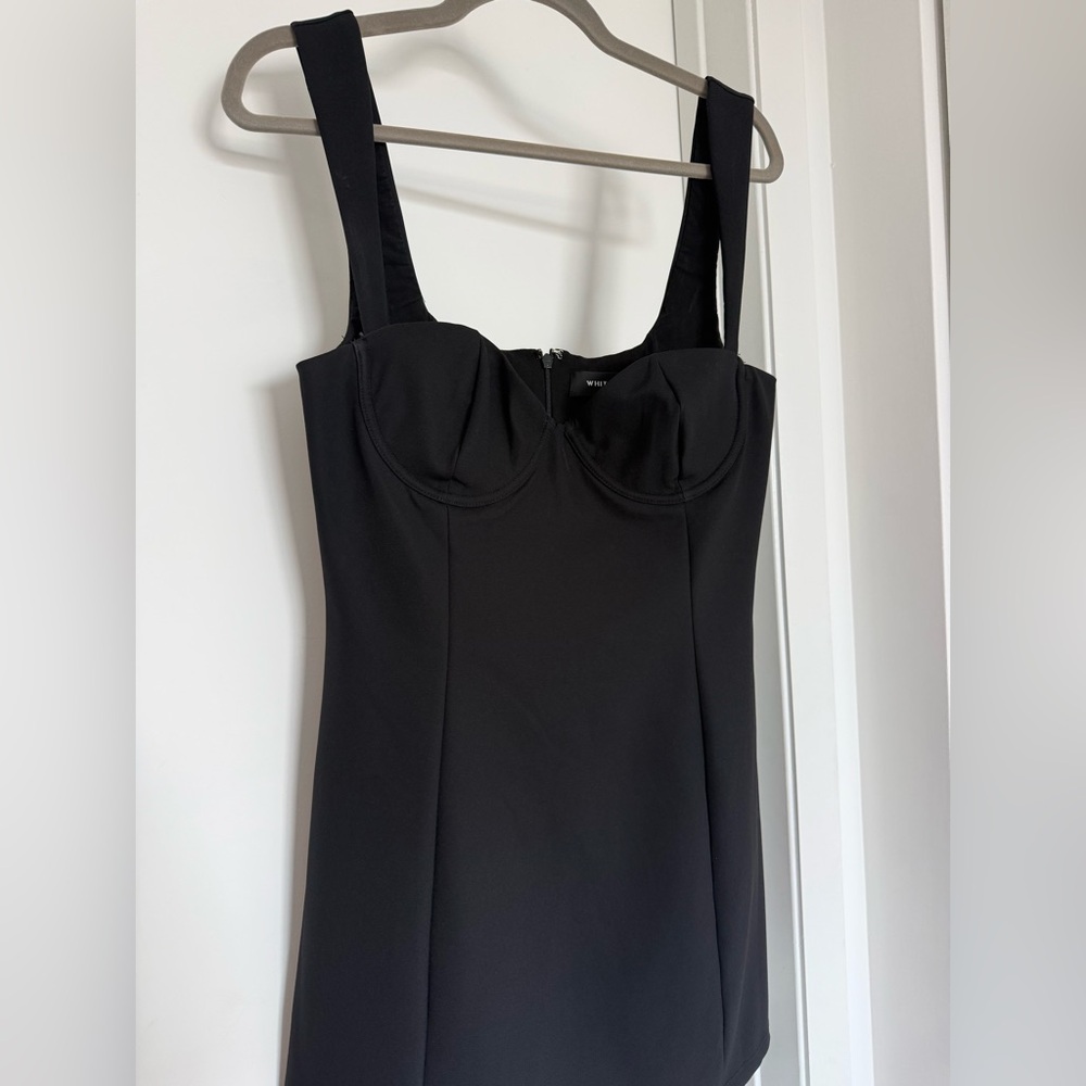 Black Mini Dress (Whitefox)